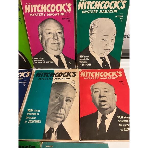 Alfred Hitchcock Mystery Magazine Lot 1974 Vintage, Thriller, Horror, VTG, 70s - Picture 4 of 10